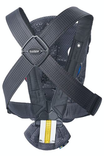 מנשא תינוק מיני Mini בד מש נושם 3D Mesh - אבן פחם Anthracite