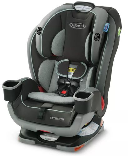 כסא בטיחות משולב בוסטר אקסטנד 2 פיט Extend2Fit - שחור/אפור Bay Village
