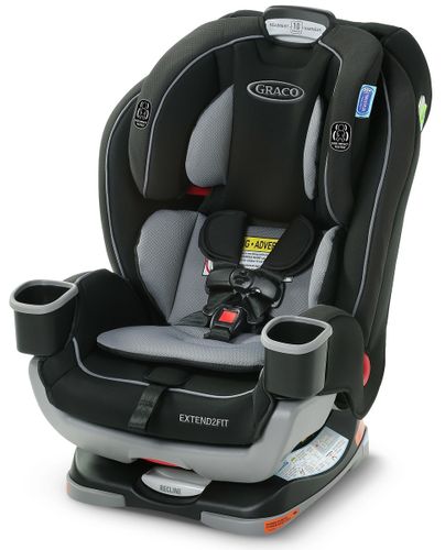 כסא בטיחות משולב בוסטר אקסטנד 2 פיט Extend2Fit - שחור/אפור Titus