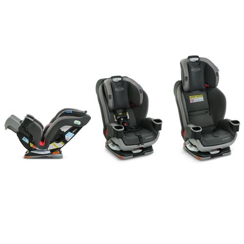 כסא בטיחות משולב בוסטר אקסטנד 2 פיט Extend2Fit - שחור/אפור Titus