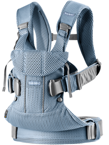 מנשא תינוק קידמי One בד נושם 3D Mes - תכלת Slate Blue