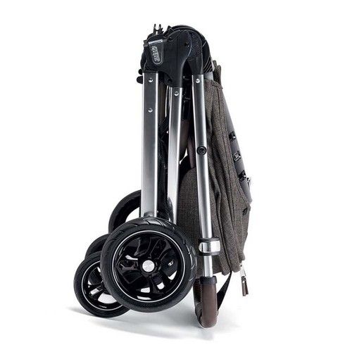 עגלת תינוק ארמדילו פליפ Armadillo Flip XT-3 - אפור Skyline Grey
