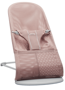 ‏טרמפולינה לתינוק Baby Bouncer בד נושם Mesh -  ורוד Dusty pink
