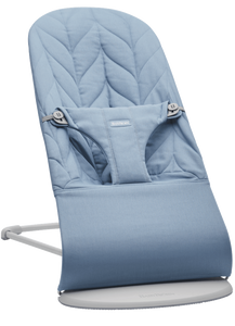 טרמפולינה לתינוק Baby Bouncer כותנה עלי כותרת - כחול Blue