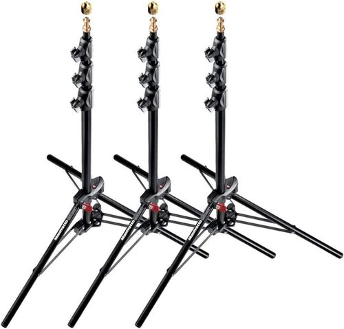 סט 3 חצובות תאורה מיני Manfrotto 1051BAC