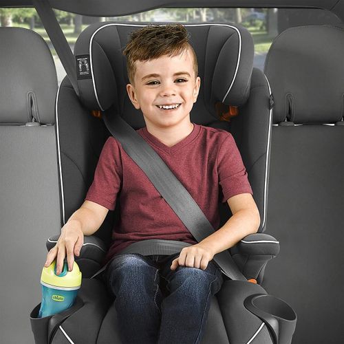 כסא בטיחות משולב בוסטר מיי פיט MyFit הכולל 4 מצבי שכיבה/ישיבה - שחור Notte