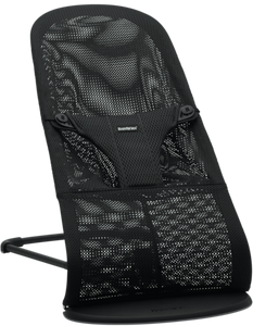 ‏טרמפולינה לתינוק Baby Bouncer בד נושם Mesh - שחור Black