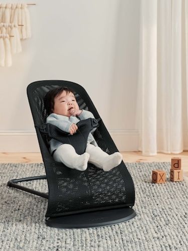 ‏טרמפולינה לתינוק Baby Bouncer בד נושם Mesh - שחור Black