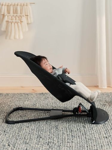 ‏טרמפולינה לתינוק Baby Bouncer בד נושם Mesh - שחור Black