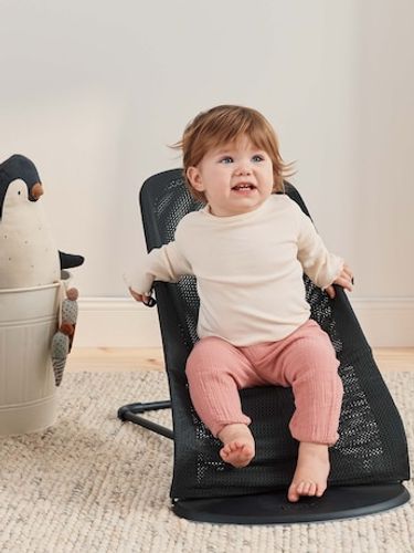‏טרמפולינה לתינוק Baby Bouncer בד נושם Mesh - שחור Black
