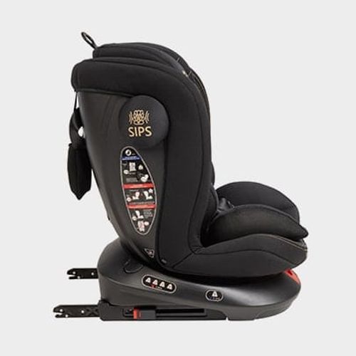כיסא בטיחות מסתובב 360? משולב בוסטר PROTEC וכולל הגנת צד משופרת SIPS - שחור