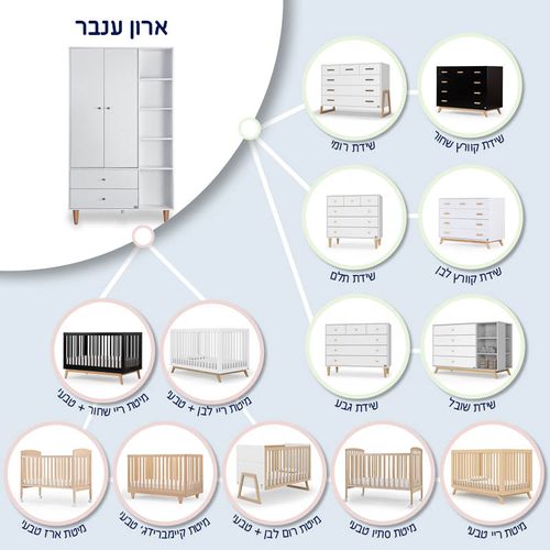 ארון ענבר רהיטי סגל