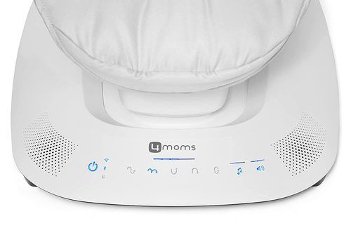 ממרו mamaroo מפוארת צבע שחור - דגם 5.0 נדנדה לתינוק בטכנולוגיה מתקדמת, אפשרות חיבור לבלוטוס, עם 5 תנועות נדנוד יחודיות. 4moms