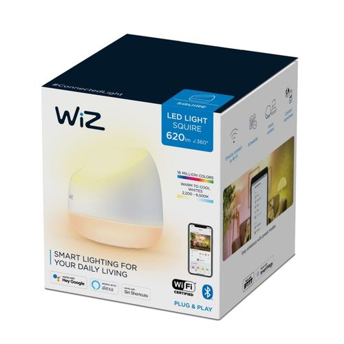 מנורת שולחן חכמה Wiz Squire 9W RGB