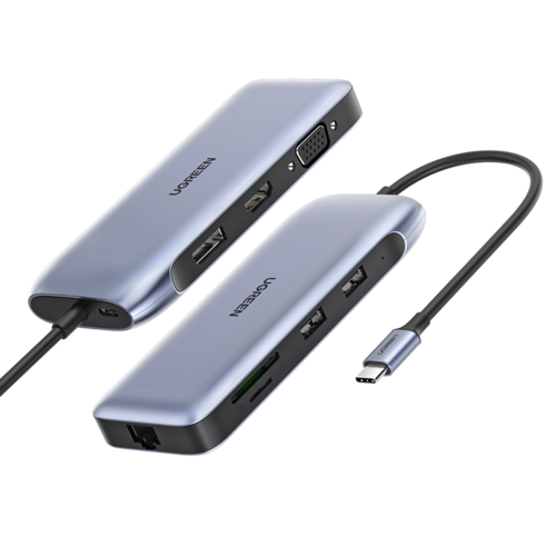 מתאם פרמיום USB-C עם שלל חיבורים UGREEN