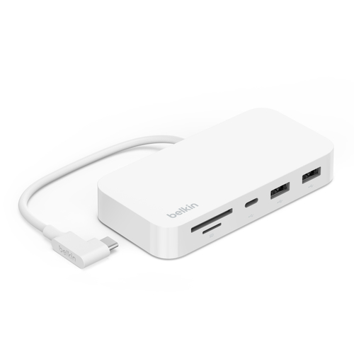 BELKIN מתאם 6 יציאות בחיבור USB-C עם תושבת לתלייה