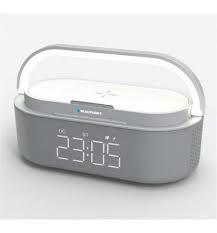 רדיו שעון מעוצב עם תאורת לד ומשטח טעינה אלחוטי דגם BP-1700 מבית Blaupunkt