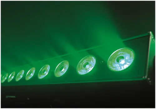 בר תאורה 8X12W led RGBWAU/FC IRC