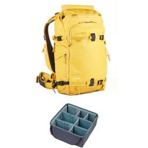 תיק גב Shimoda Designs 520-127 Action X30 V2 Starter Kit with Medium Mirrorless Core Unit (Yellow)