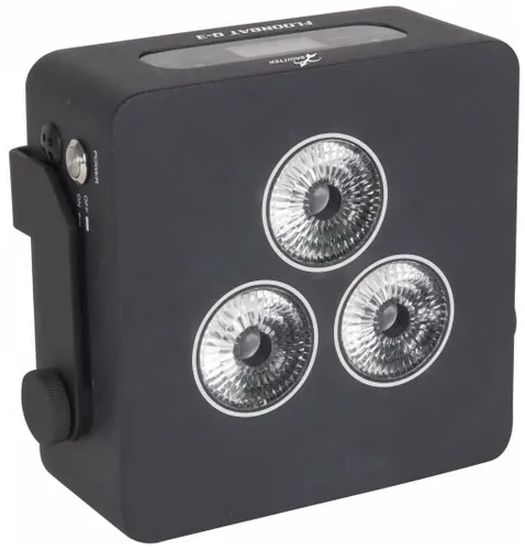 פנס לד רצפתי נטען 3x12W RGBWA-UV