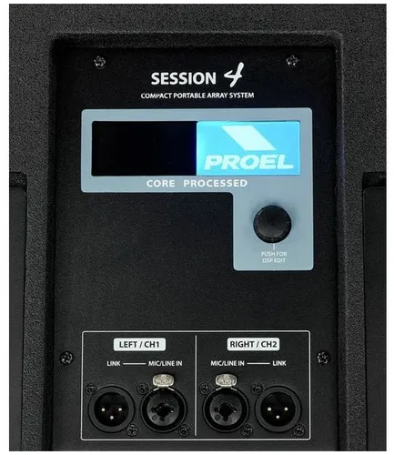 מערכת הגברה ניידת קומפקטית מדגם SESSION 4