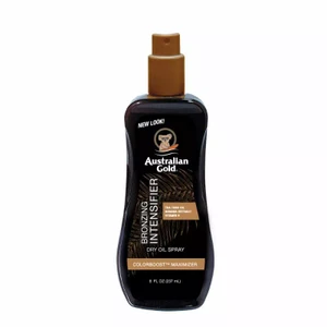 ספריי שמן יבש לשיזוף כהה ומהיר "טי טרי" 237ml - Australian Gold Bronzing Intensifier 