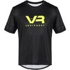 חולצת רכיבה קצרה שחור - VR46 TRAIL MTB