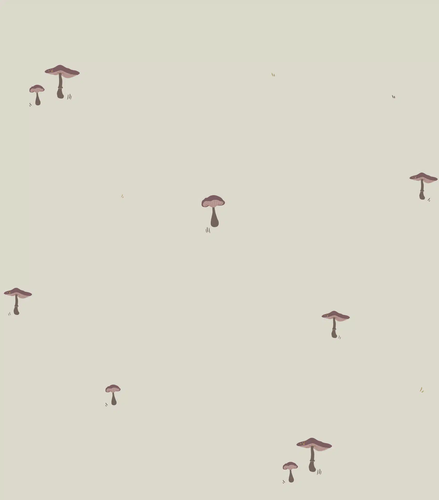 סדין לעריסה MUSHROOMS פטריה NINO