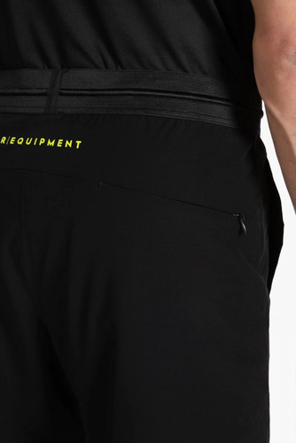 מכנס אימונים קצר שחור - VR46 SHORT SECOND LAYER SHORTS