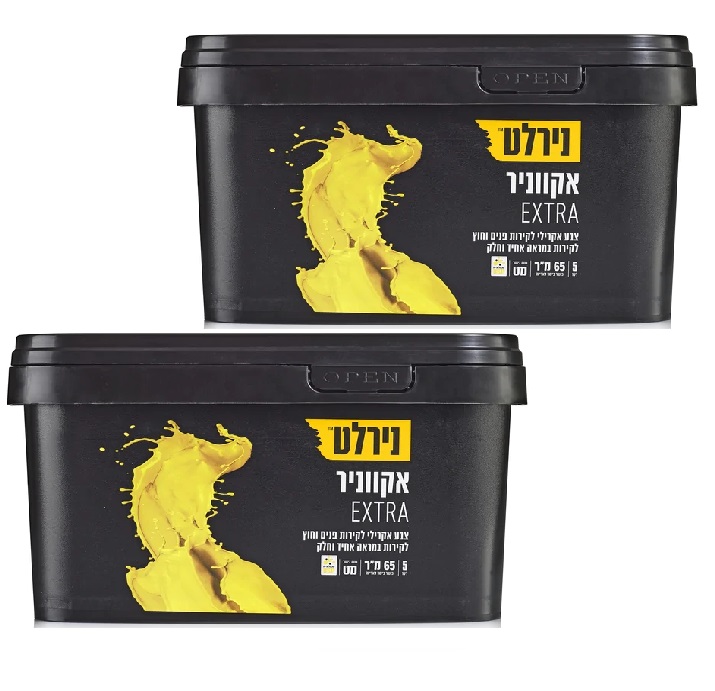 זוג מיכלי אקווניר 5ל