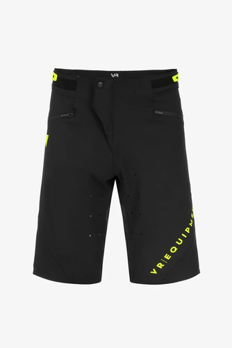 מכנס רכיבה קצר לאופניים שחור - VR46 SHORT PANTS TRAIL MTB