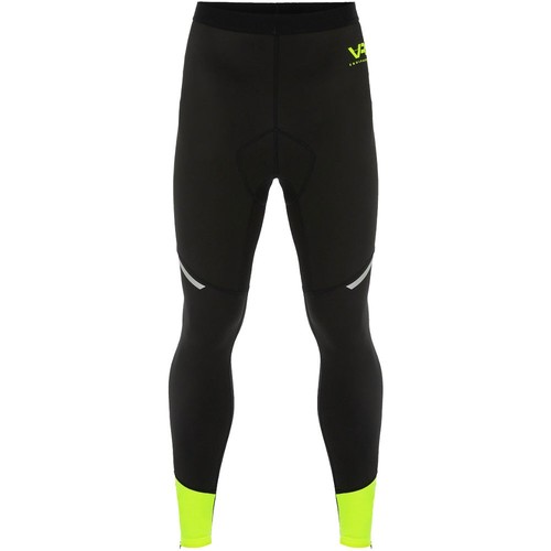טייץ רכיבה ארוך לאופניים עם פד צהוב / שחור - VR46 MTB SHORT TIGHT