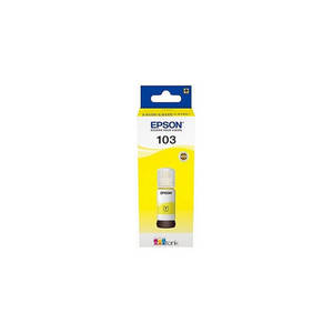 מיכל דיו צהוב מקורי למדפסת EPSON דגם C13T00S44 103