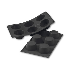תבנית סיליקון 6 מאפינס 30SF023