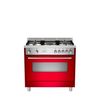 תנור משולב כיריים רוחב 90 ס"מ BERTAZZONI מסדרת BIG CHEF TES95C61