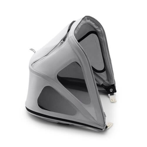 גגון בריזי אוורירי ונעים לעגלת בוגבו בי Bugaboo צבע אפור מיסטי