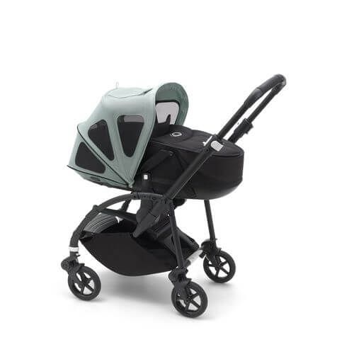 גגון בריזי אוורירי ונעים לעגלת בוגבו בי Bugaboo צבע אפור מיסטי