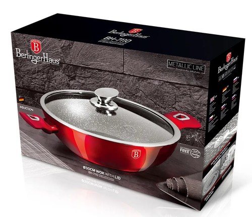 סיר בישול רדוד איכותי Berlinger Haus Metallic BH-7110