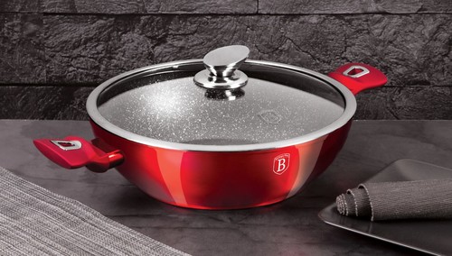 סיר בישול רדוד איכותי Berlinger Haus Metallic BH-7110