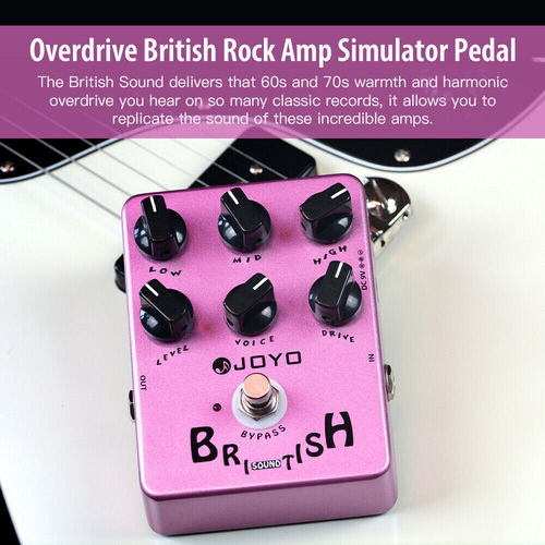 פדל מדמה מגבר מנורות  British Sound JOYO JF-16