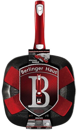 מחבת גריל איכותית Berlinger Haus Metallic BH-1947