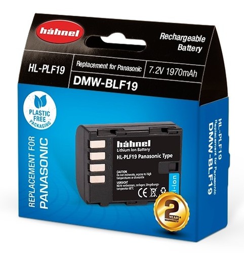 סוללה חליפית למצלמה Panasonic DMW-BLF19 Hahnel