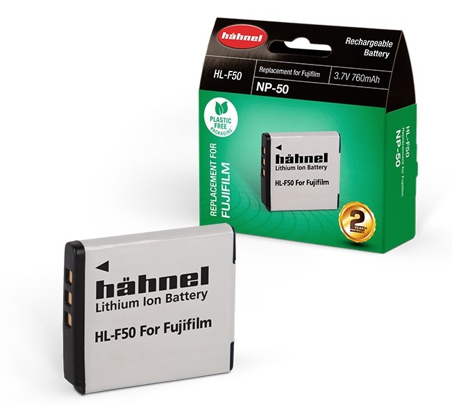 סוללה חליפית למצלמה Fujifilm NP-50 Hahnel