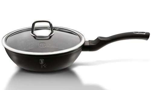 מחבת איכותית עמוקה Berlinger Haus Black Silver BH-1853