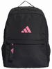 תיק גב Adidas דגם ספורט מרופד - שחור/לוגו ורוד