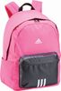 תיק גב Adidas דגם קלאסיק - ורוד/תא קדמי אפור