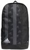 תיק גב Adidas דגם קלאסי, תחתית דמוי עור - שחור