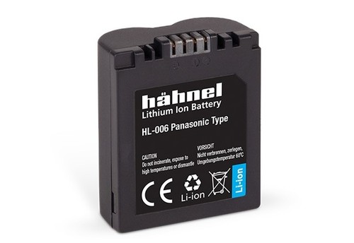 סוללה חליפית למצלמה Panasonic CGR-S006 Hahnel