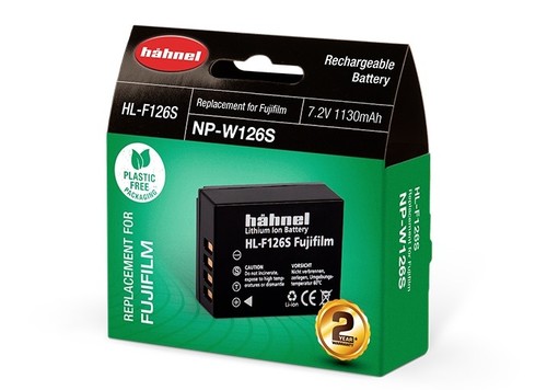 סוללה חליפית למצלמה Fujifilm NP-W126 Hahnel
