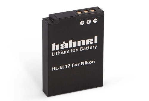 סוללה חליפית למצלמה Nikon EN-EL12 Hahnel